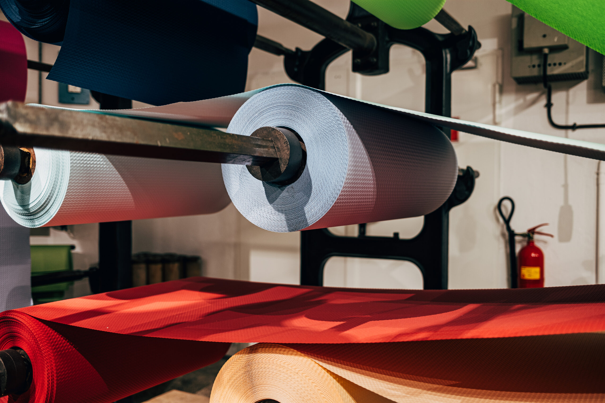 Polymer film rolls and packaging