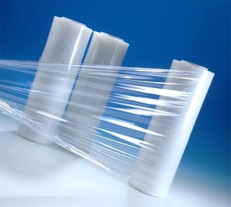 Multilayer packaging film rolls wrapped for industrial supply